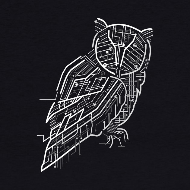 Electrical Owl by MellowGroove